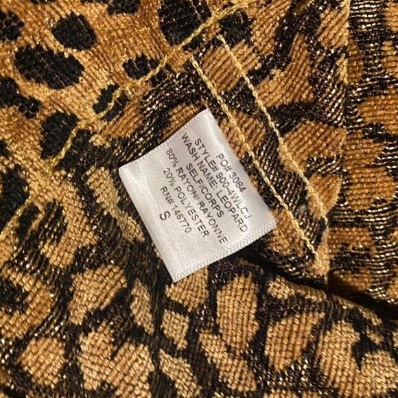 RE/DONE leopard print cropped jacket - Picture 8 of 8